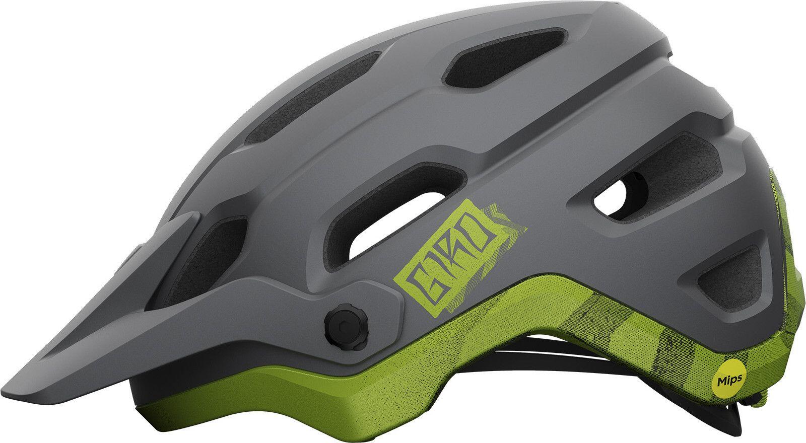 Casco All-Mountain Giro Source MIPS Grigio Verde 2/4