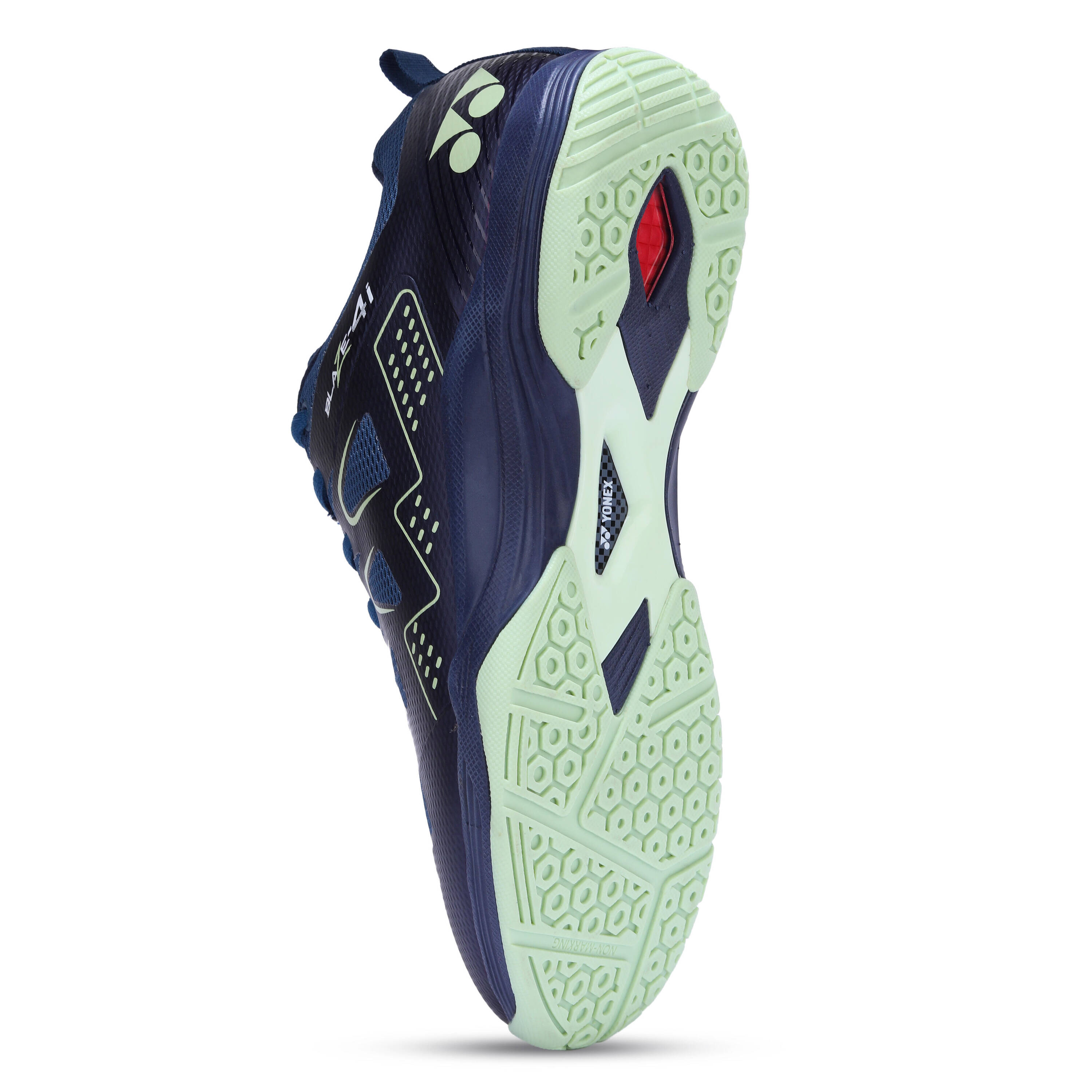 YONEX Badminton Shoes Blaze 4i | Elegant Cyan Lime -  5