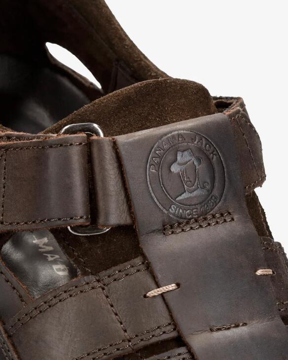 Sandali Panama Jack Modello Meridian Basics C1 Colore Marrone 6/7