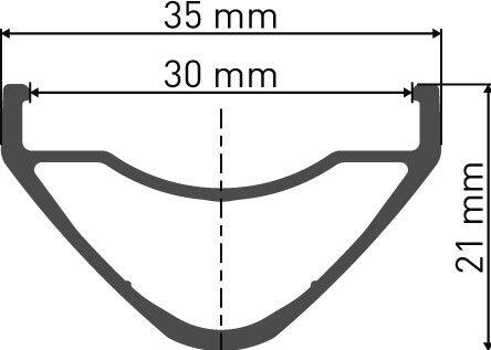 Jante DT Swiss EX 511 Disc 27.5'' Noir 2/3