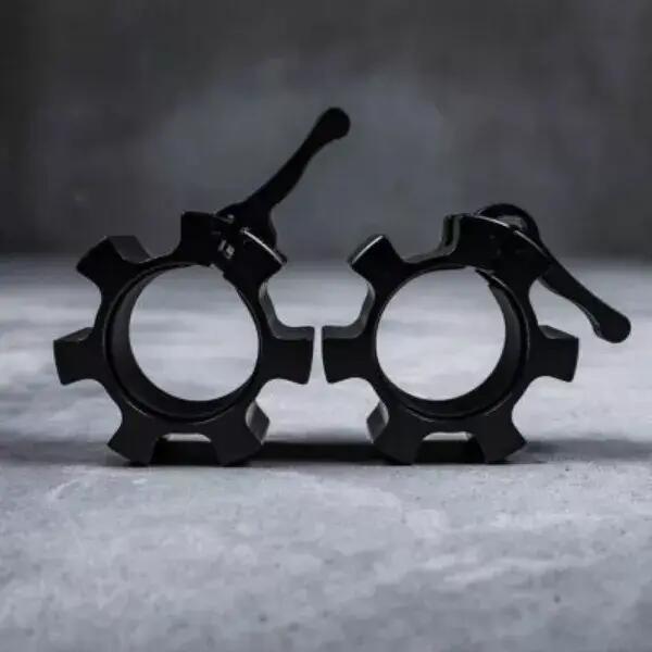 ITM Fitness Alloy Olympic Barbell Collars – 50mm Snap-Lock Clips (Pair) 5/5