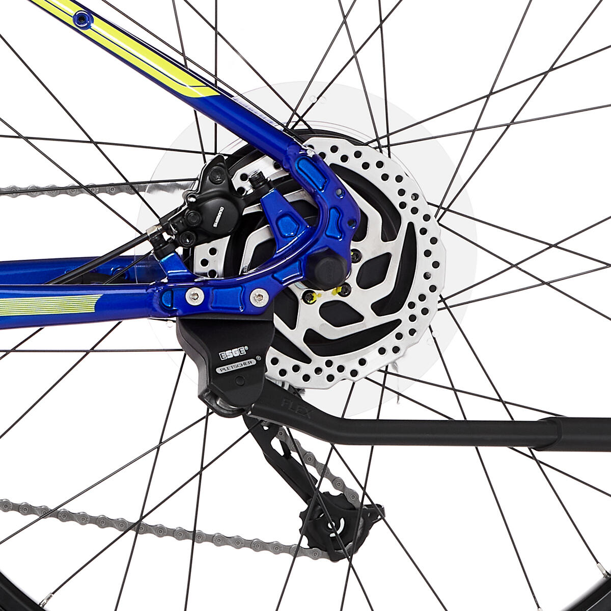 Refurbished FISCHER MONTIS 2.1 E-Bike - schwarz blau 27.5 Zoll RH 38 cm 422 Wh 7/7