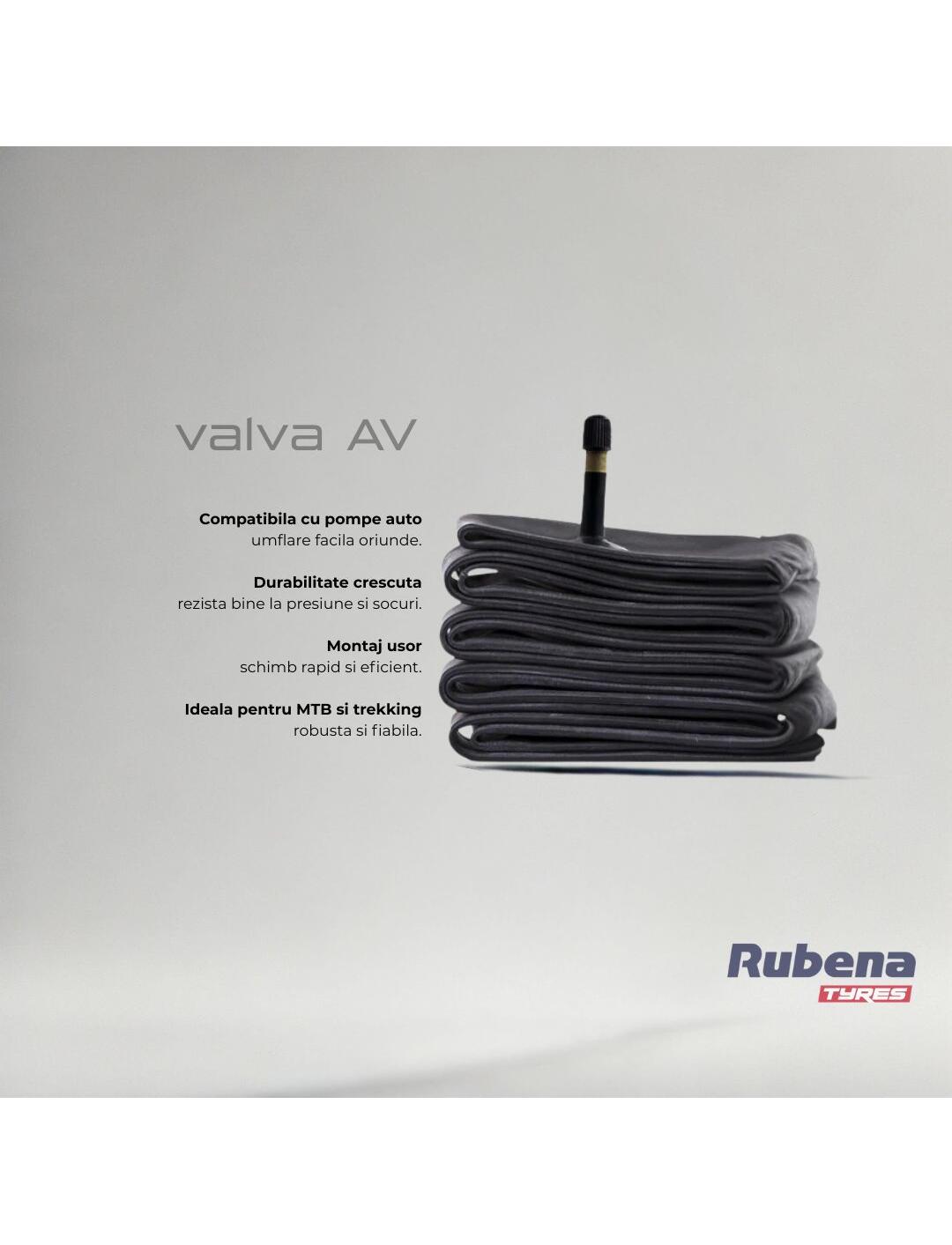 Fahrradschlauch Standardventil Rubena Tyres 26x1.75-2.50 4/4