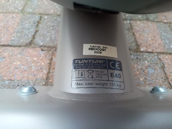 Tussen Particulieren - Hometrainer Tunturi E40 6/6