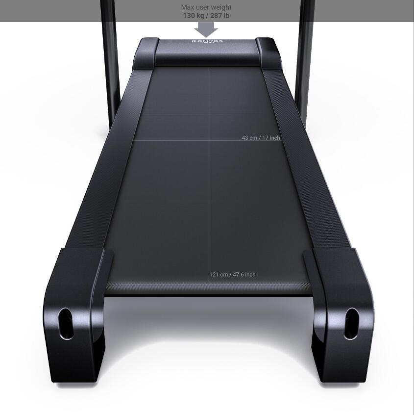 Seconde vie Tapis de course pliable 13km/h, T520B garanti par Decathlon 3/5