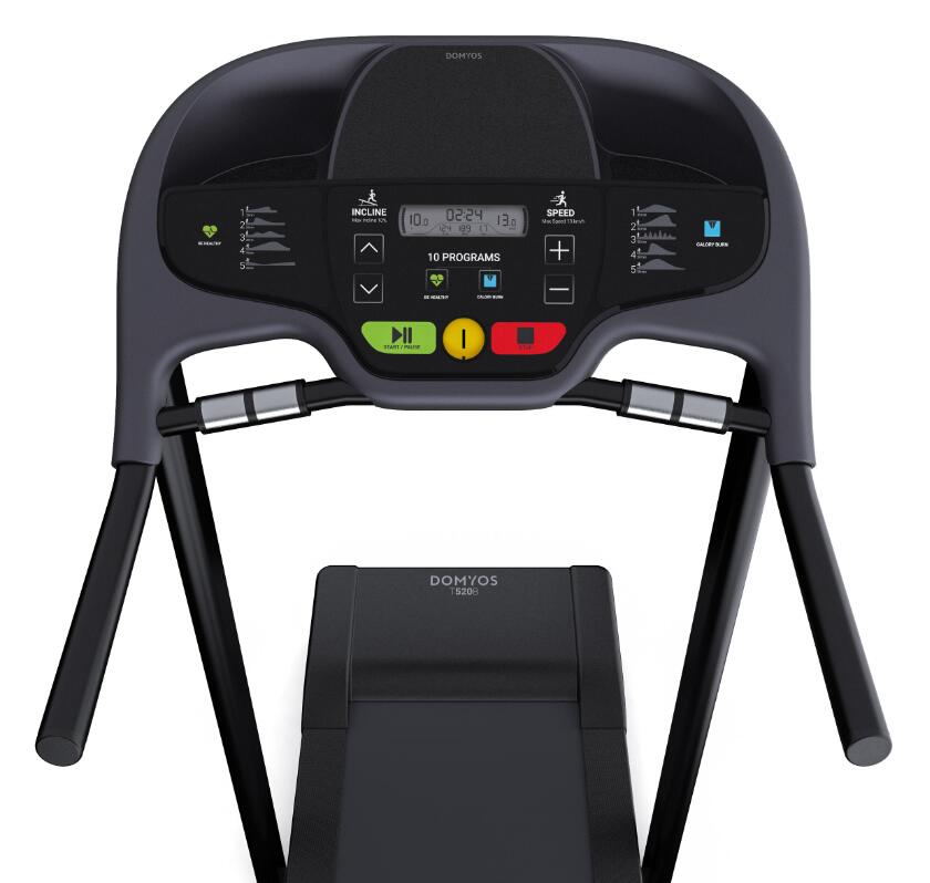 Seconde vie Tapis de course pliable 13km/h, T520B garanti par Decathlon 2/5