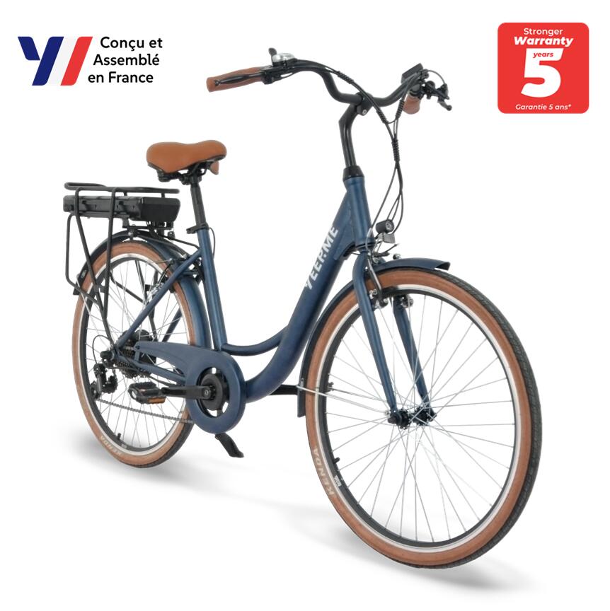 Bicicleta eléctrica YEEP.ME City First 3 (2026) 26" 80km 7v NFC Garantía 5 años 2/7