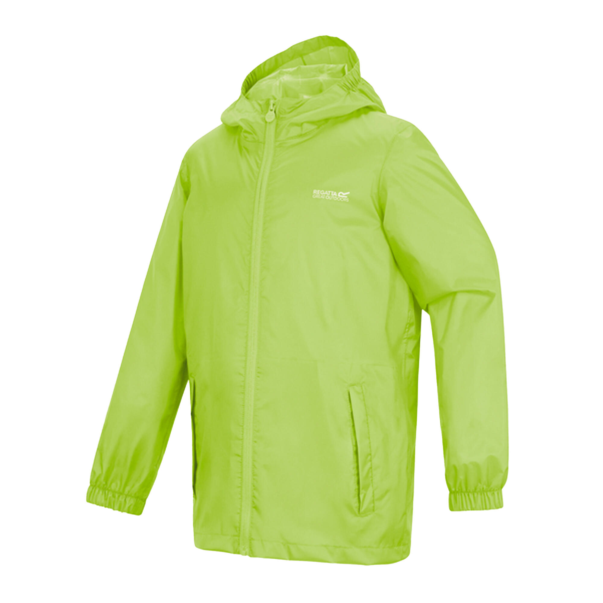 Veste Imperméable PACK IT Enfant (Vert Pâle) 3/4