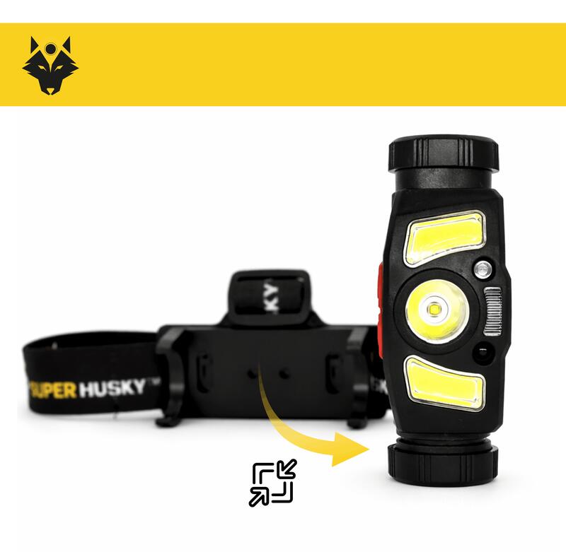 Frontale et Vélo HYBRID600 - 300 lumens / Rechargeable 2/7