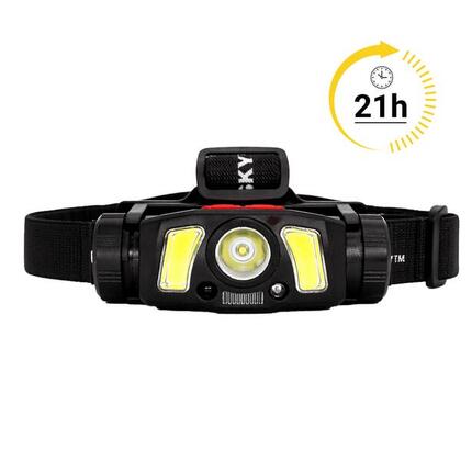Lampe frontale rechargeable HYBRIDE600 - 300 lm / Batterie reconditionnée