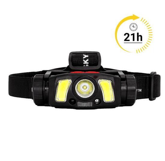 Lampe frontale rechargeable HYBRIDE600 - 300 lm / Batterie reconditionnée