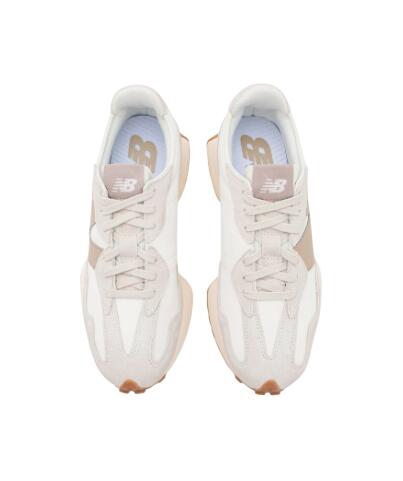 New Balance 327 voor dames, golfschoenen voor dames, wit/beige 4/5