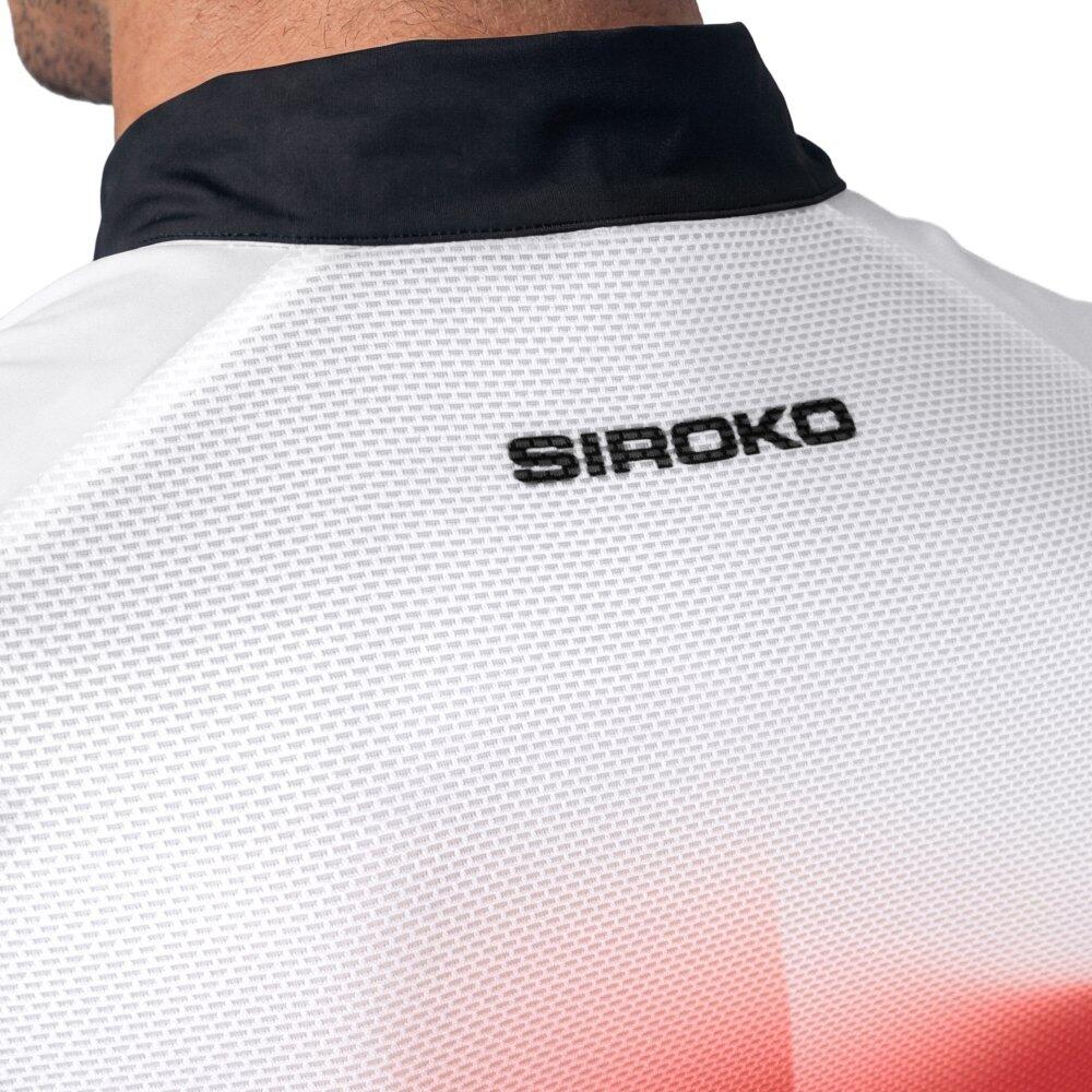 Chaleco cortavientos hombre Real Sporting de Gijón x Siroko ciclismo SC V1 Idol 5/7