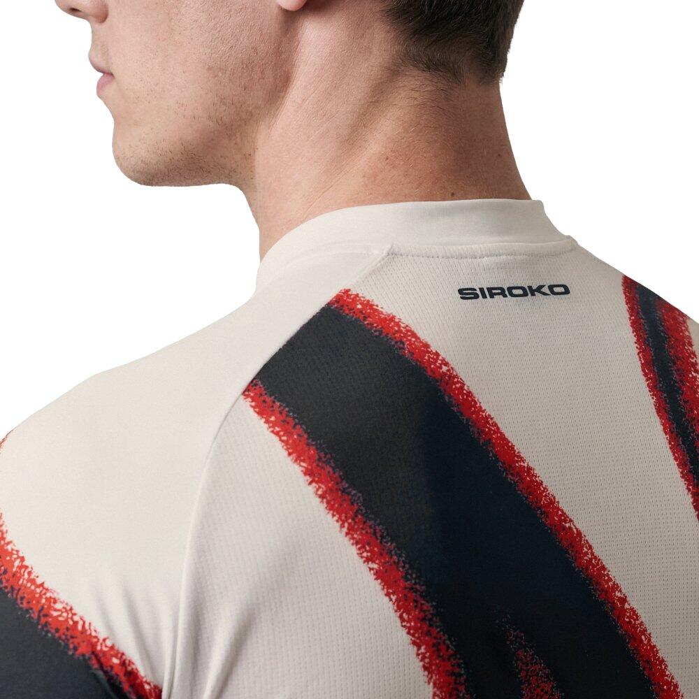 Herren Radsport kurzärmeliges real sporting de gijón x siroko radtrikot für S 5/7