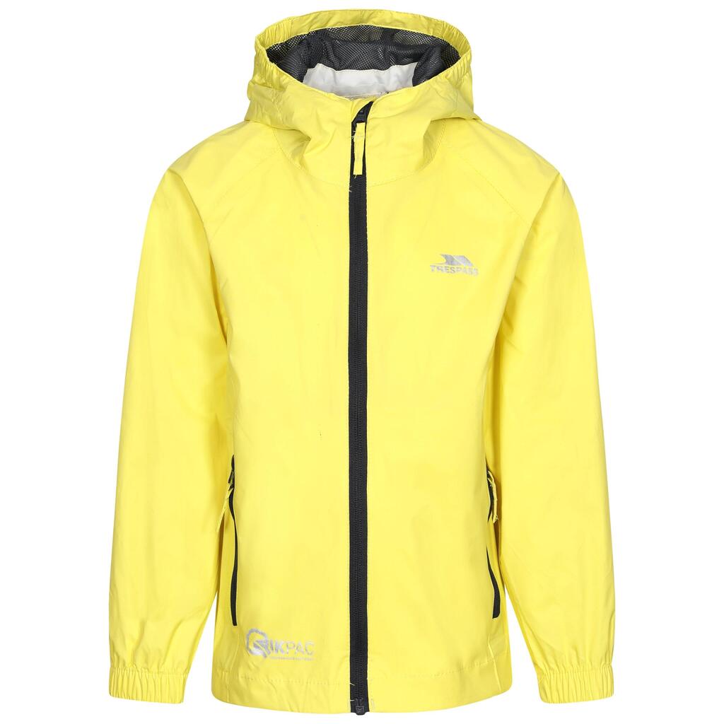 Unisex Kids Full Body Length Front Zip Packaway Jacket - Qikpac