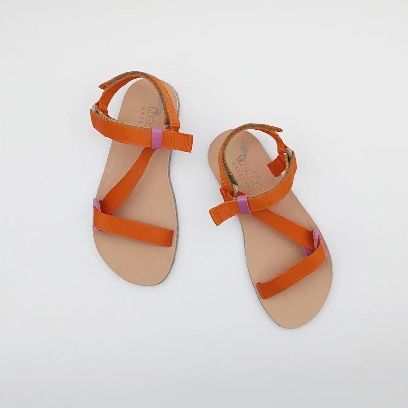 Froddo Barefoot Sandalias Straps Naranja - Talla 40 5/6