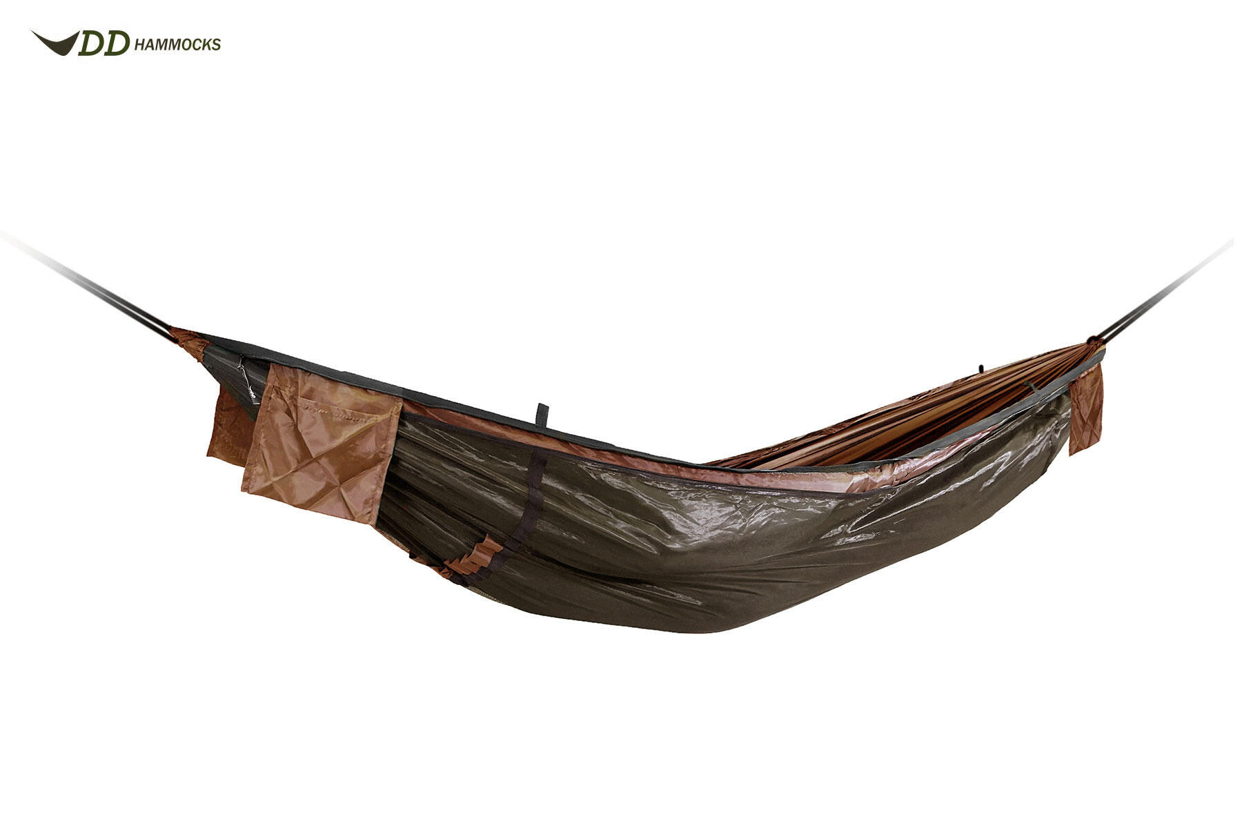 DD Hammocks Hamac Frontline - Coyote Brown 6/6