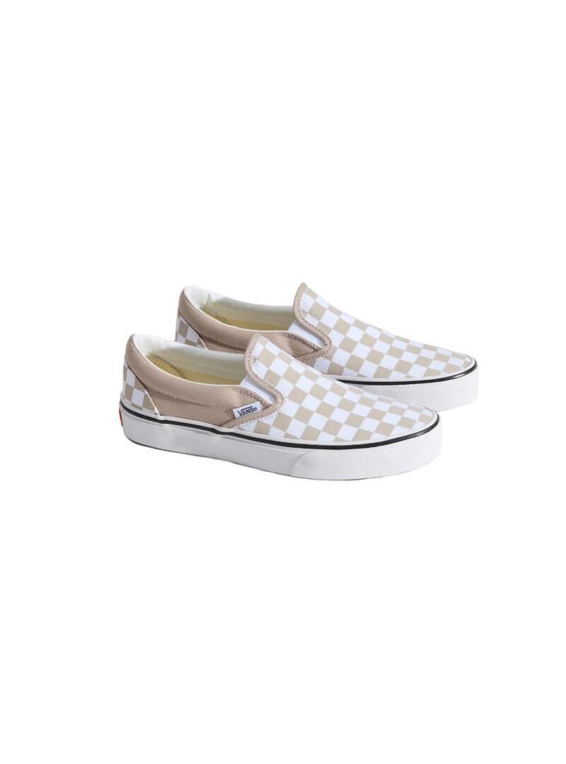 Zapatillas Vans Classic slip-on Beige 3/5