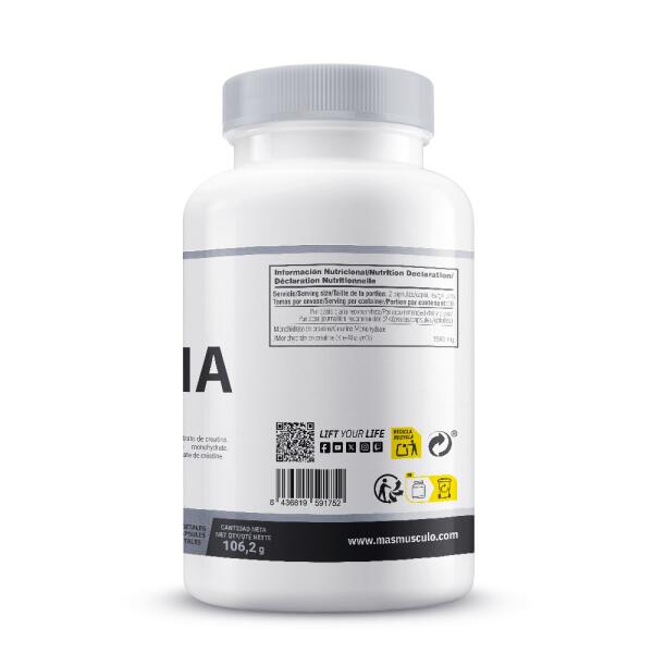 Creatine kre-alkalyn 1500mg - 120 vegetable capsules de MASmusculo 3/5