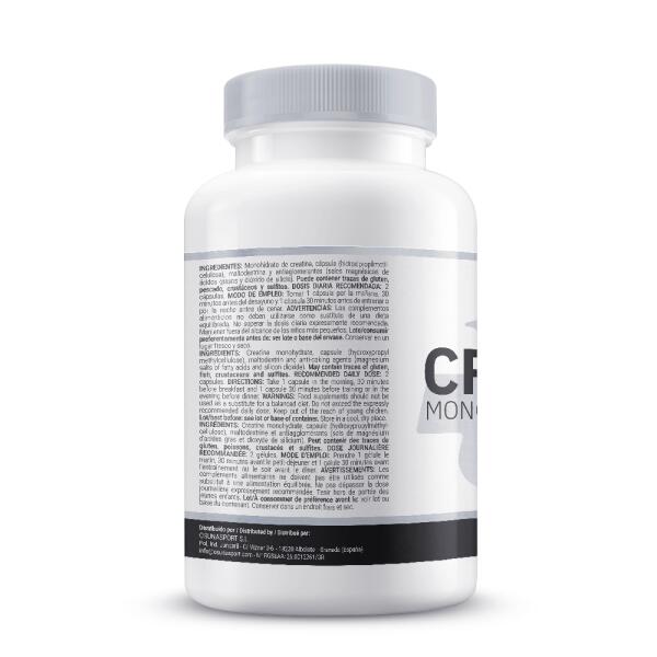 Kreatyna Kre-Alkalyn® 1500 mg - 120 kapsułek roślinnych MASMUSCULO