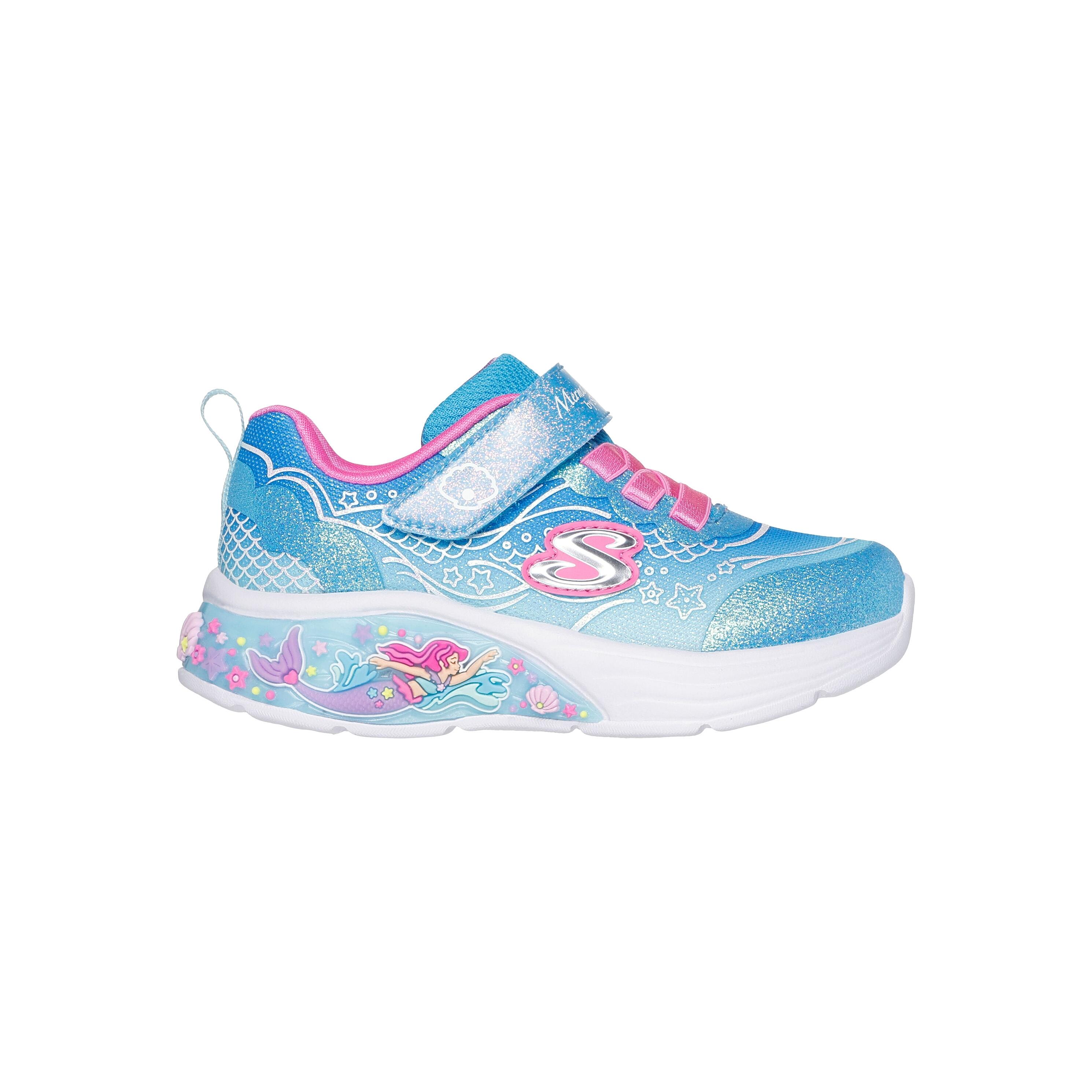 Sapatilhas Skechers Menina My Dreamers - Lil Mermaid Azul 2/7