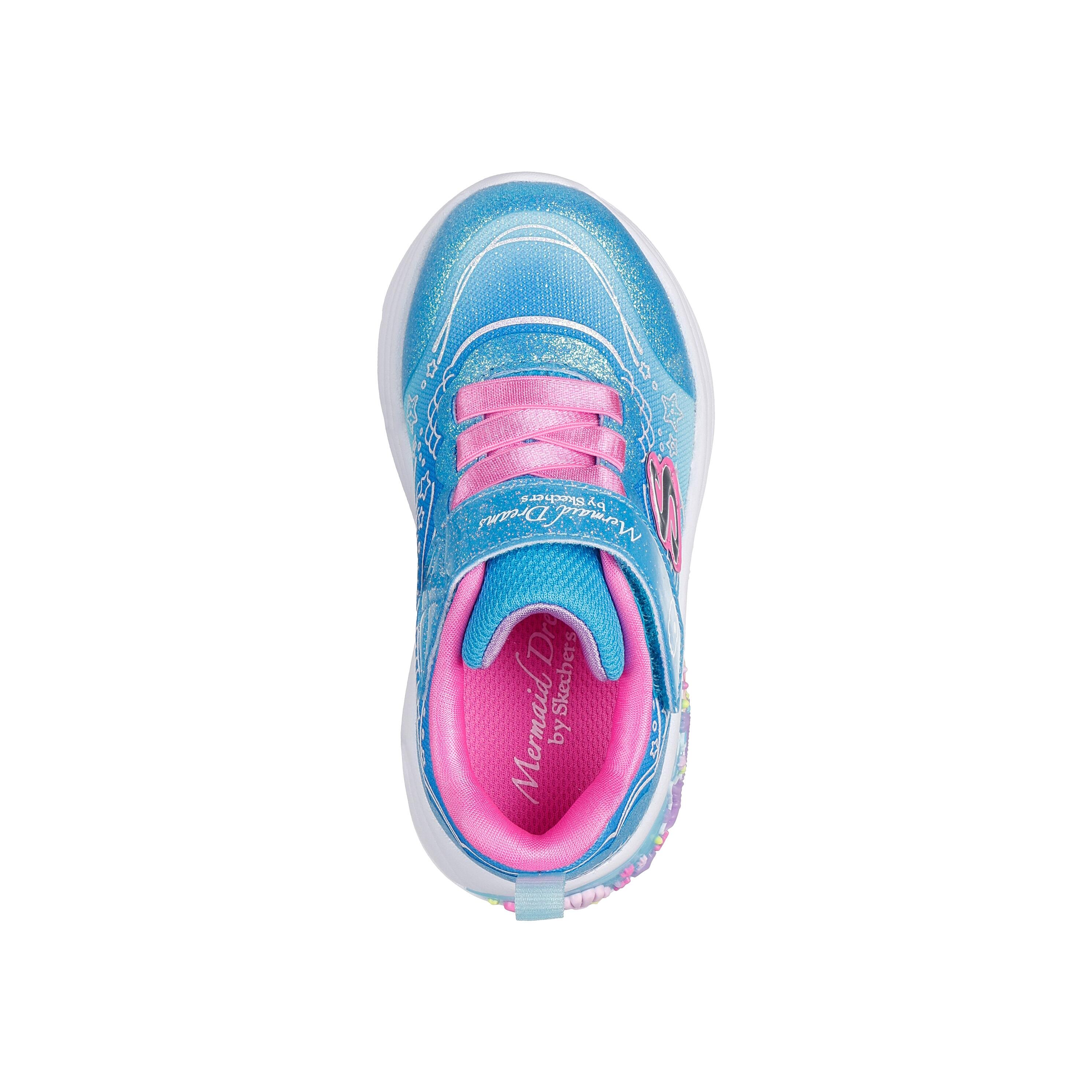 Sapatilhas Skechers Menina My Dreamers - Lil Mermaid Azul 5/7