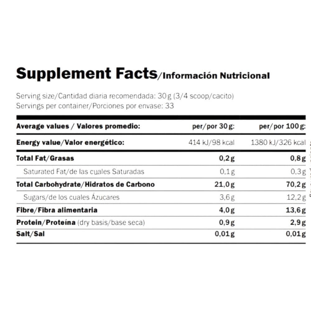 Amix Sweet Potato Clean Carbs 1 Kg 2/5