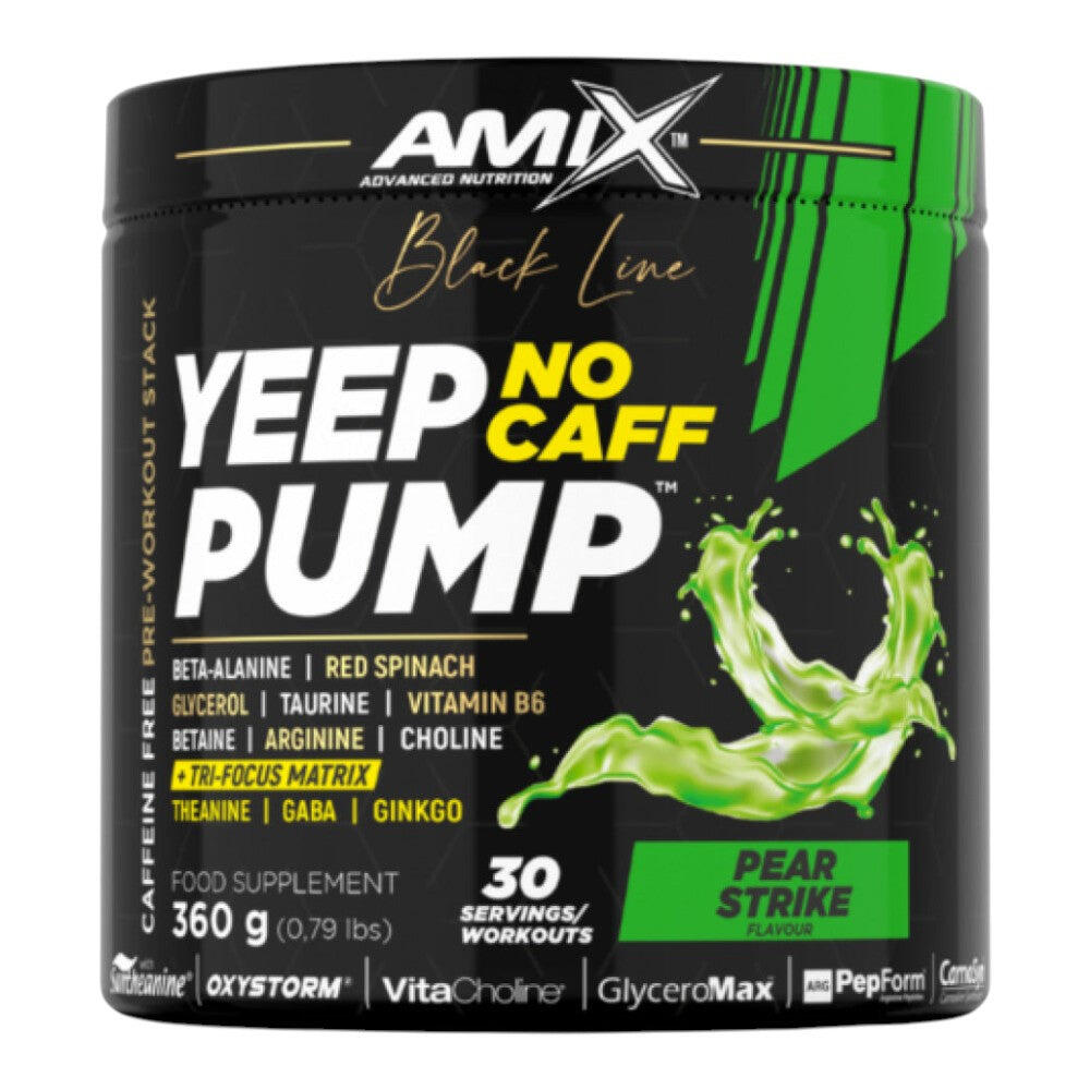 Yeep Pump No Caff - 345g Pear Amix Nutrition 3/5