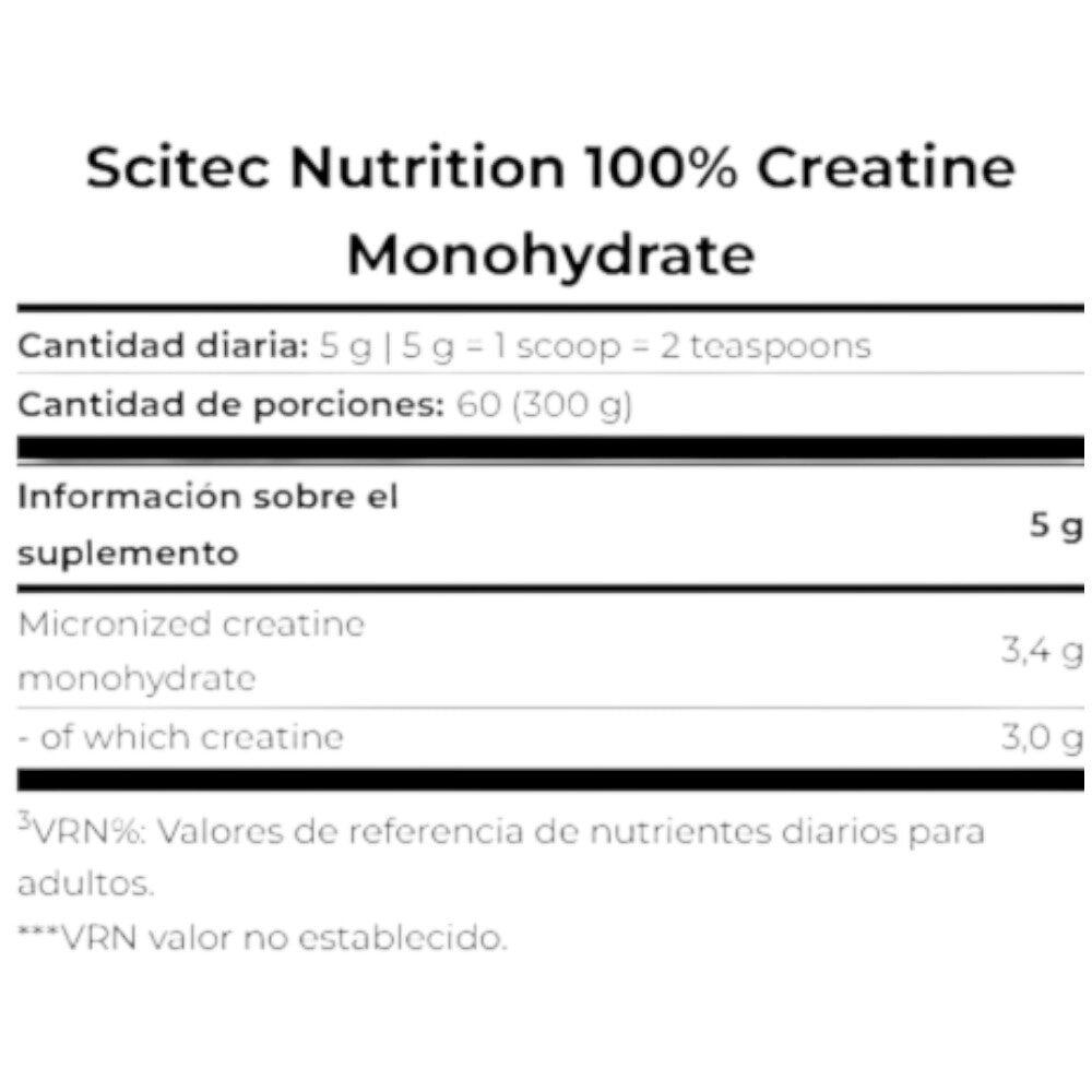 Créatine Monohydrate - 300g Raisin bleu de Scitec Nutrition 2/4