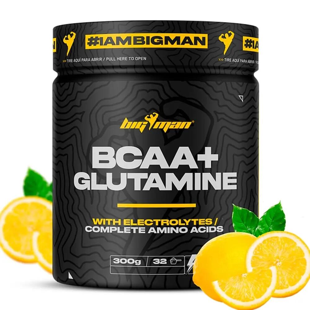 BigMan - BCAA + Glutamine + Electrolytes 300 g - Aminoácidos ramificados -  Sabo 2/2