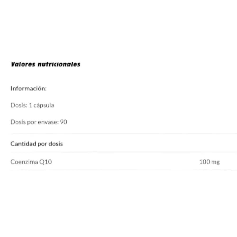 Coencima Q10 100mg - 90 Softgels Amix Nutrition 2/4