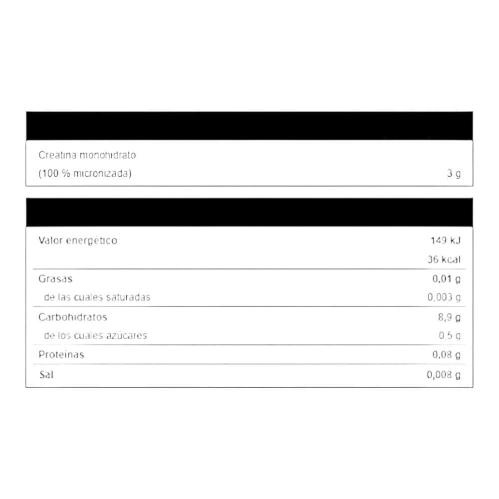 Kreatin Monohydrat - 300 g Banane und Ananas VitoBest 2/4