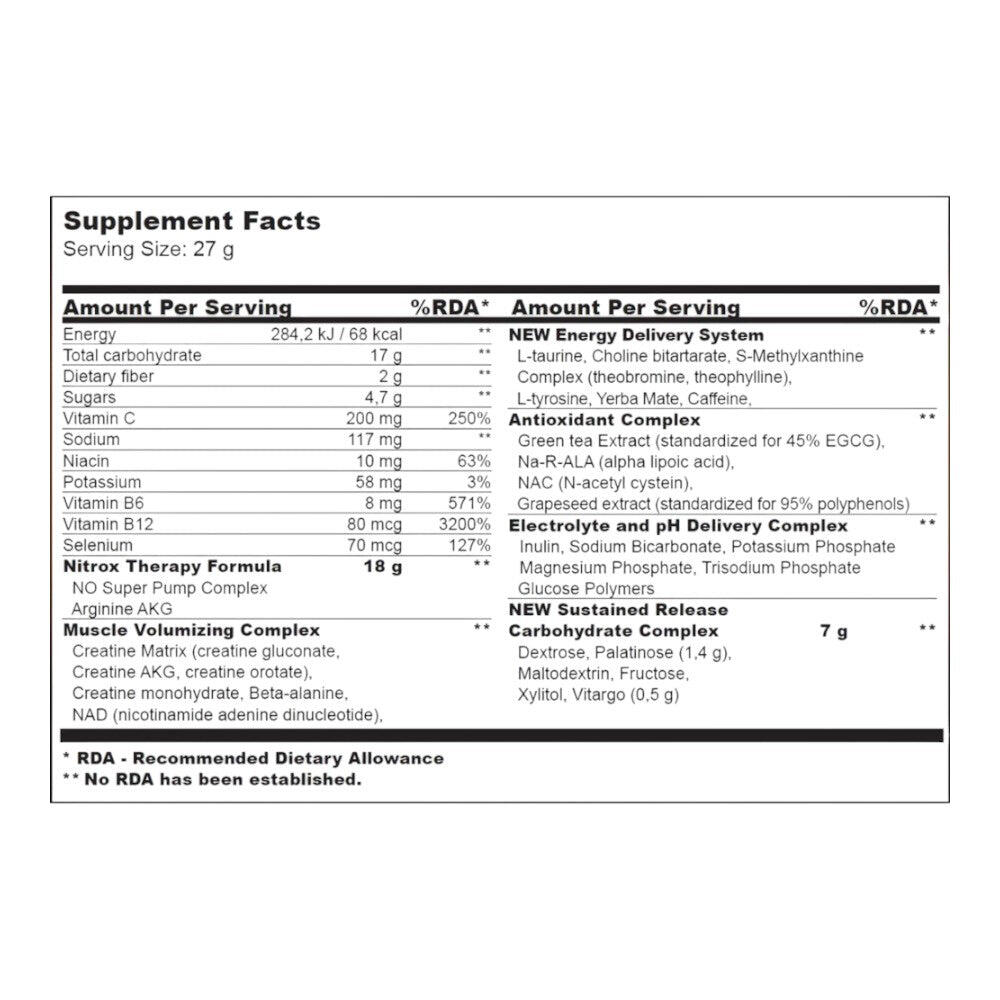 Terapia Nitrox - 680 g Peach Biotech USA 2/4