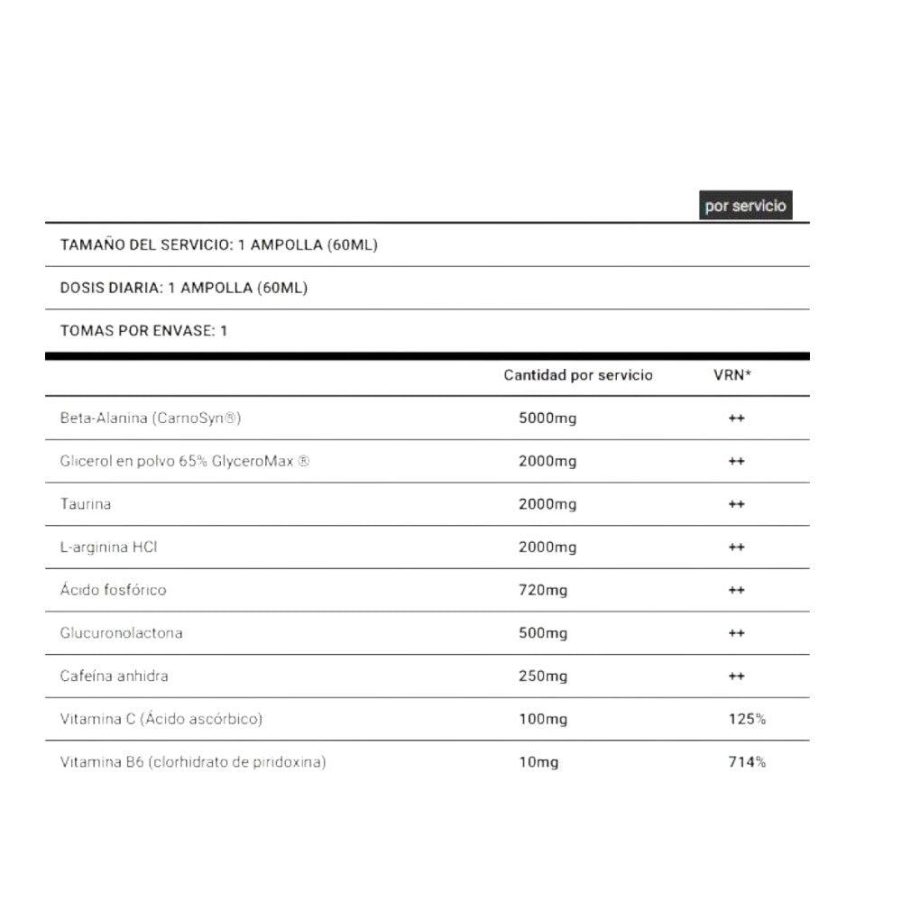 CellUp Pre-workout Energy Shot - 60ml Bebida Energetica AmiXpro® series 2/5