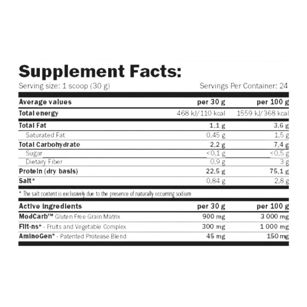 Vegefiit Protein - 720g Vainilla Amix Nutrition 2/4