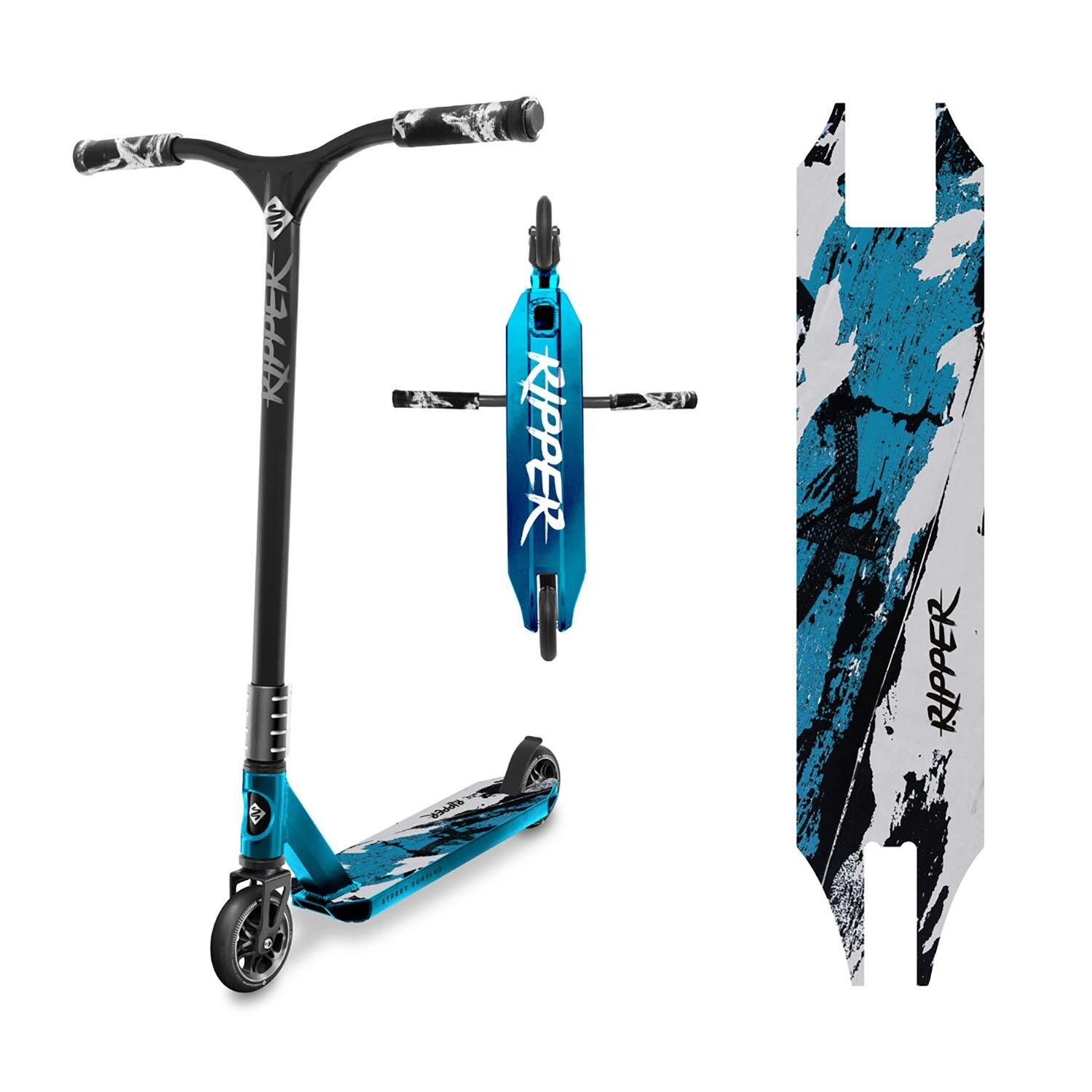 Trotinete de Acrobacias Ripper Blue Scratch 4/6