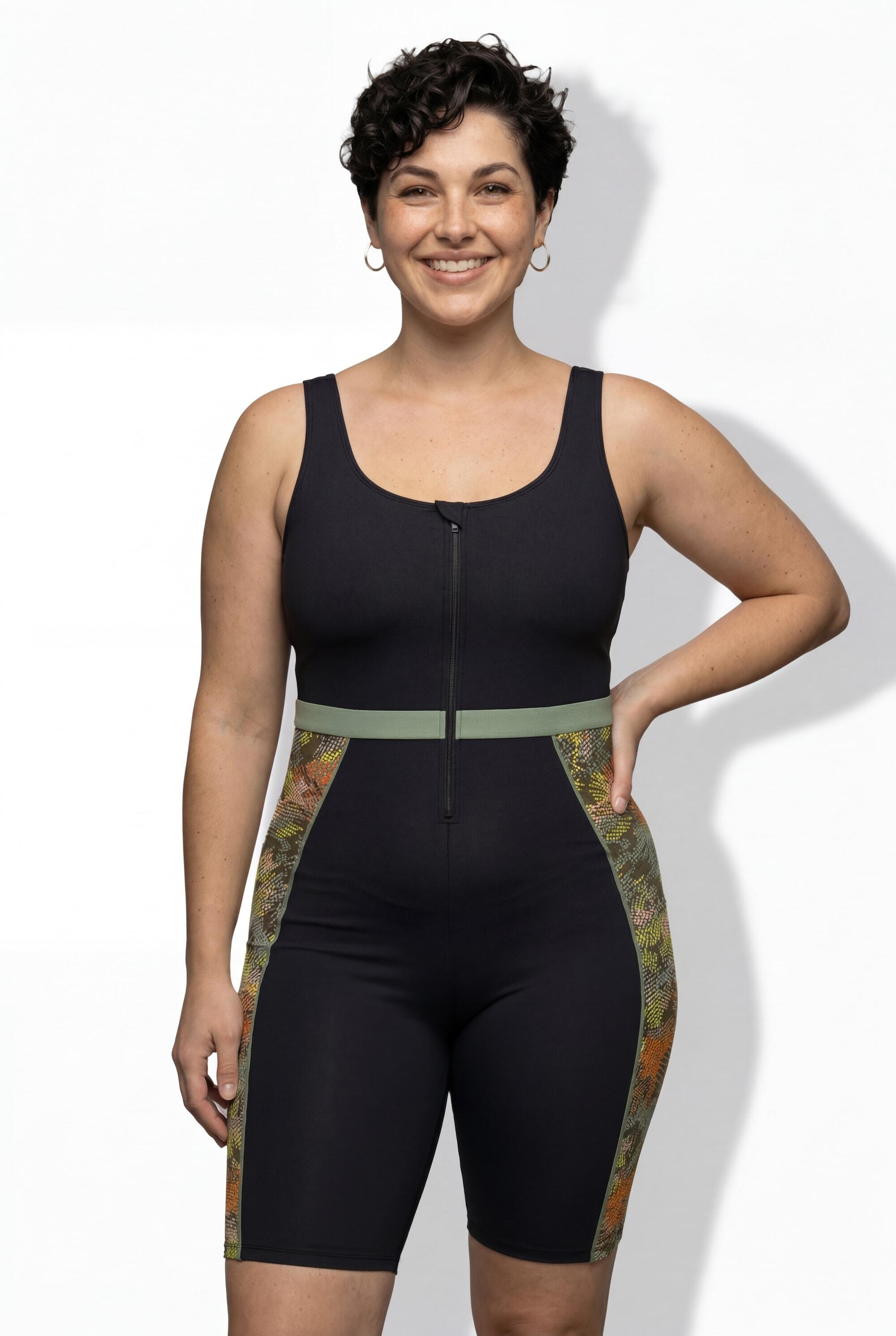 Femme Maillot de bain sans bonnets souples modèle long matière recyclée 5/7