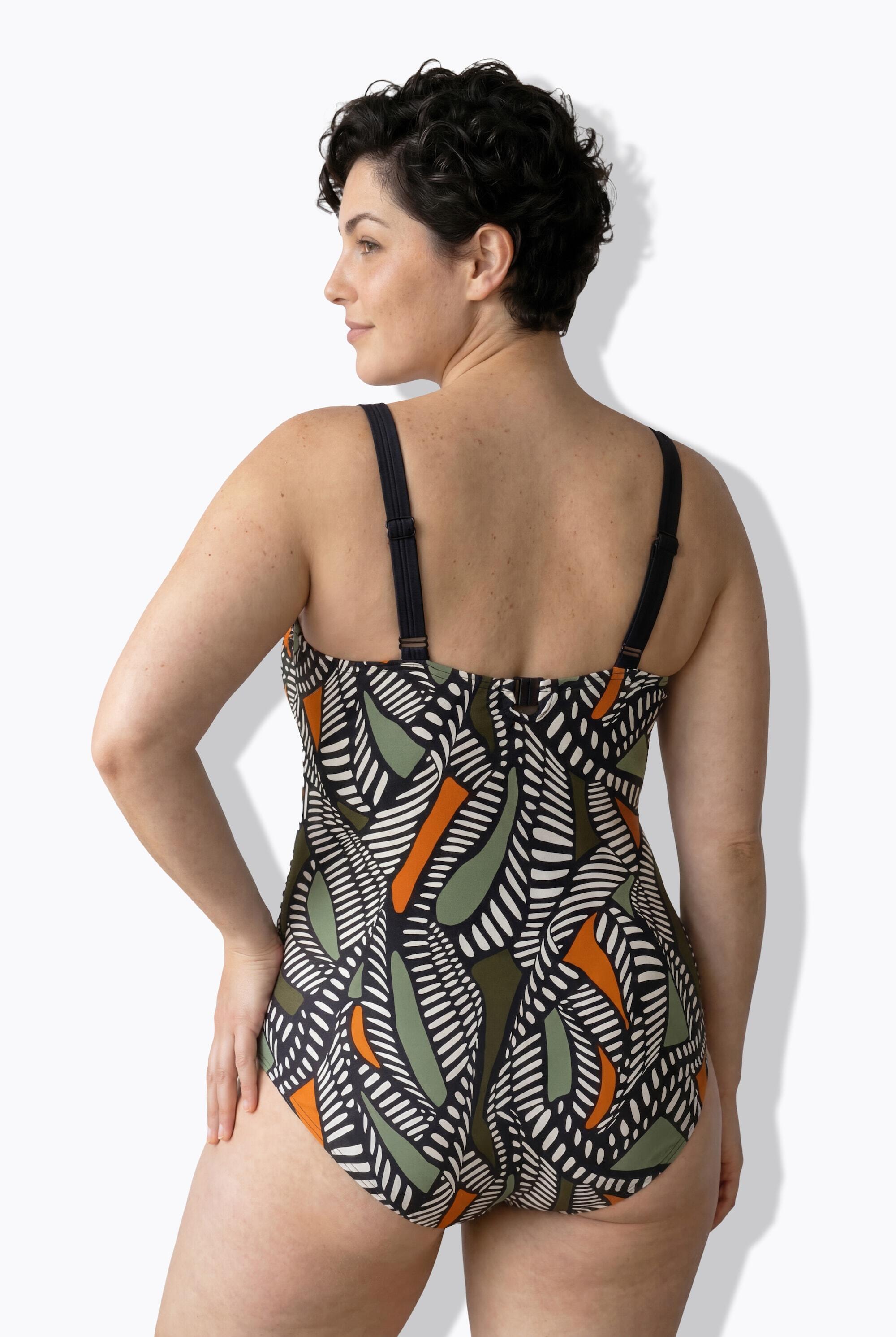 Femme Maillot de bain avec bonnets souples et nœud fantaisie matière recyclée 2/7