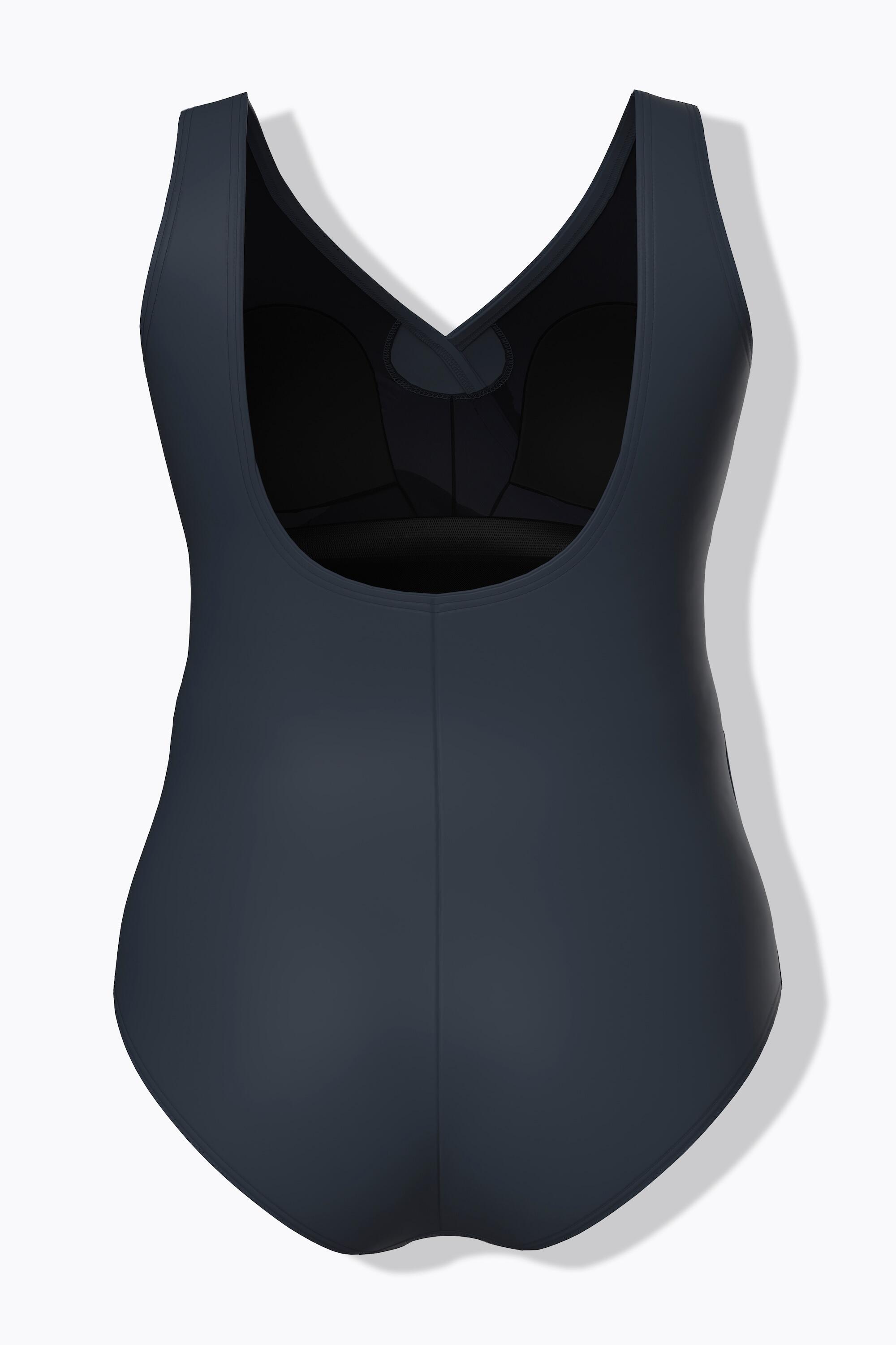Femme Maillot de bain avec dégradé de couleurs drapé et bonnets souples 7/13