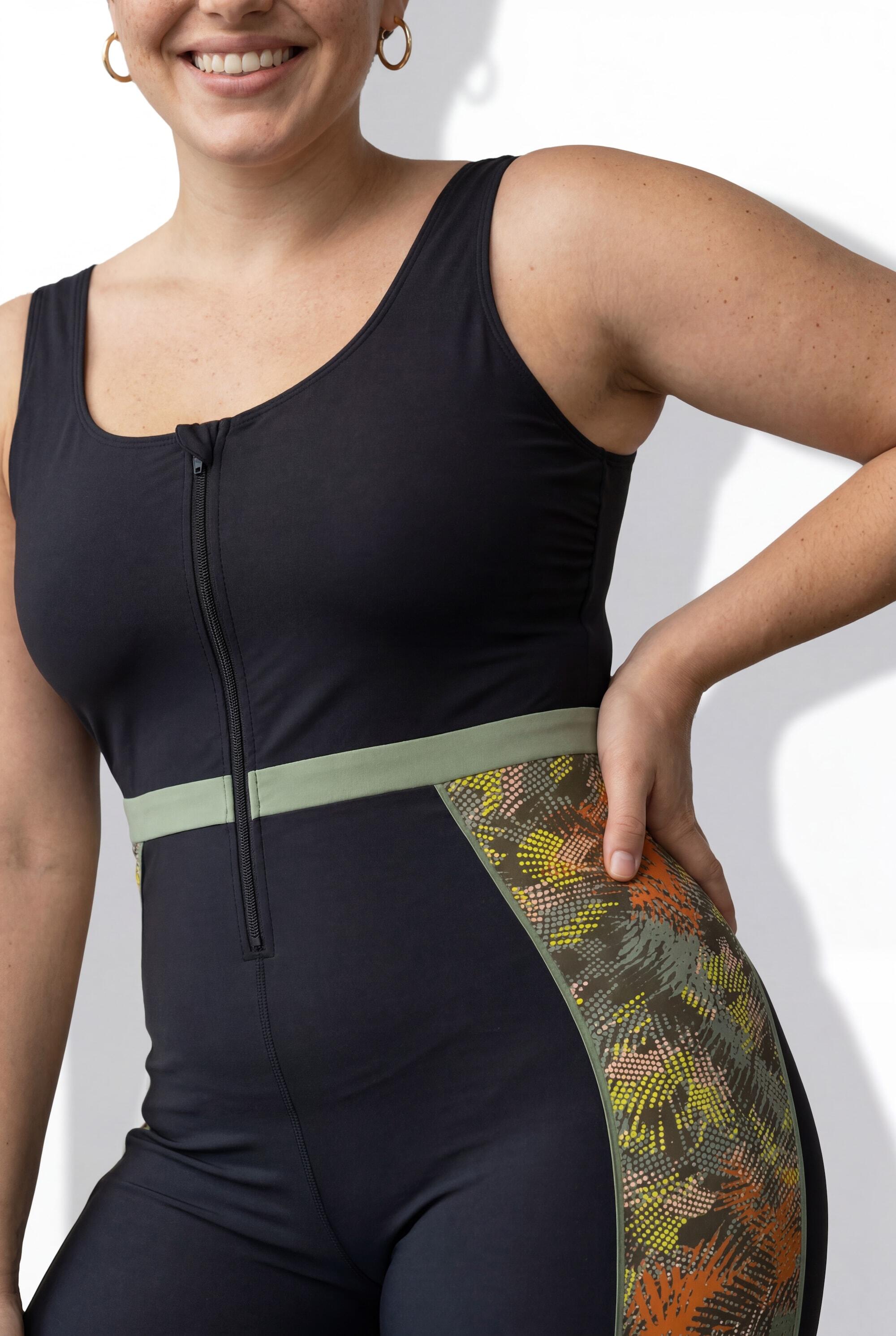 Femme Maillot de bain sans bonnets souples modèle long matière recyclée 4/7