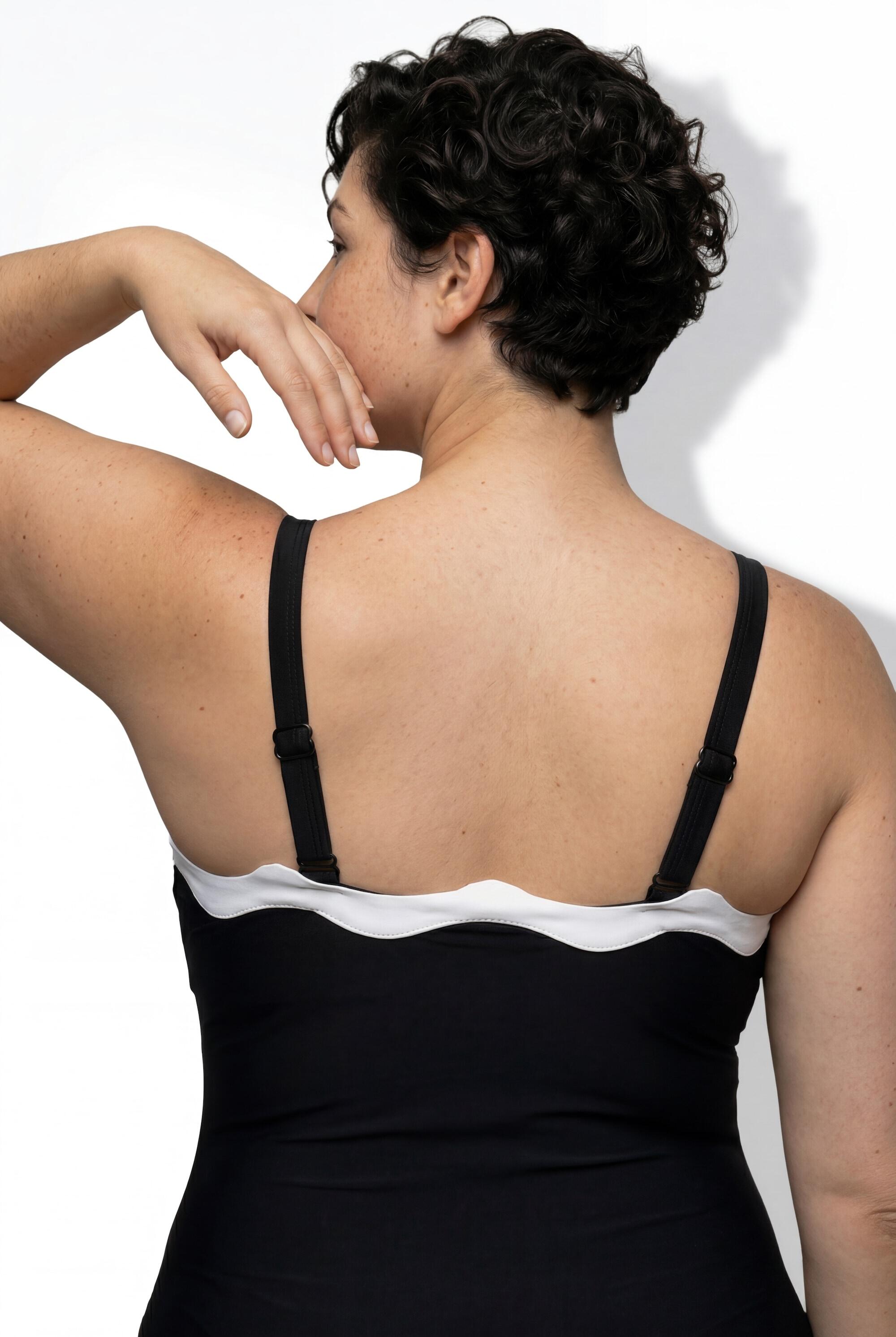 Femme Maillot de bain à bonnets souples bretelles amovibles matière recyclée 4/7