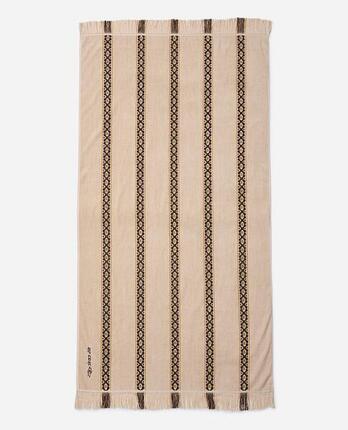 Serviette de plage Classic Surf Jacquard - Bone