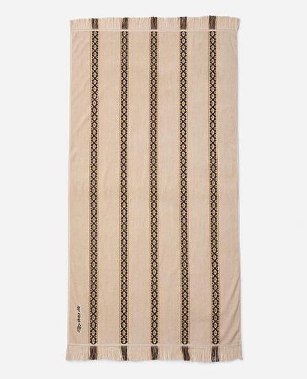 Serviette de plage Classic Surf Jacquard - Bone