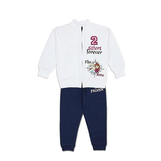 Tuta 2 Pezzi Disney Frozen Bianco