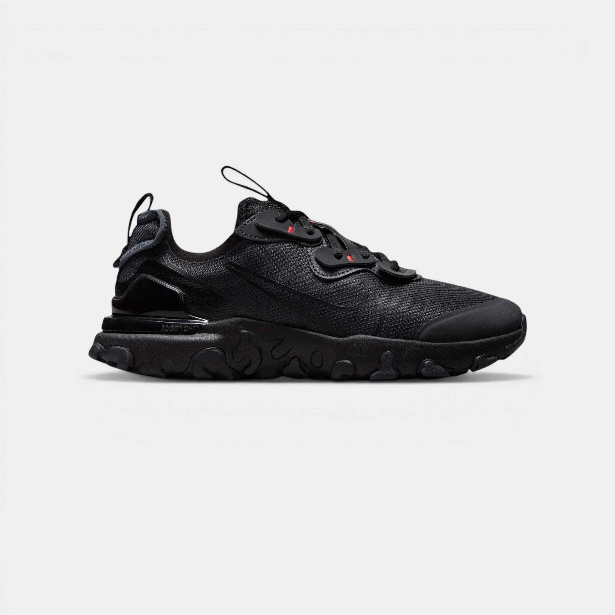 Nike React Vision Black Bright Crimson (GS) 1/3