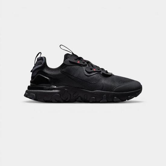 Nike React Vision Black Bright Crimson (GS)