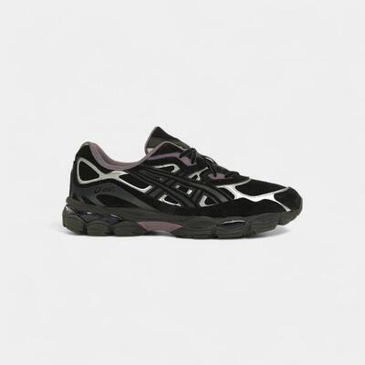 ASICS Gel-NYC Black Purple Graphite Grey