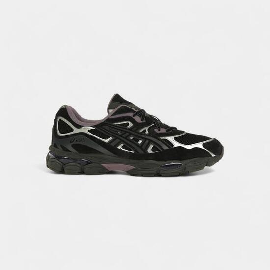 ASICS Gel-NYC Black Purple Graphite Grey