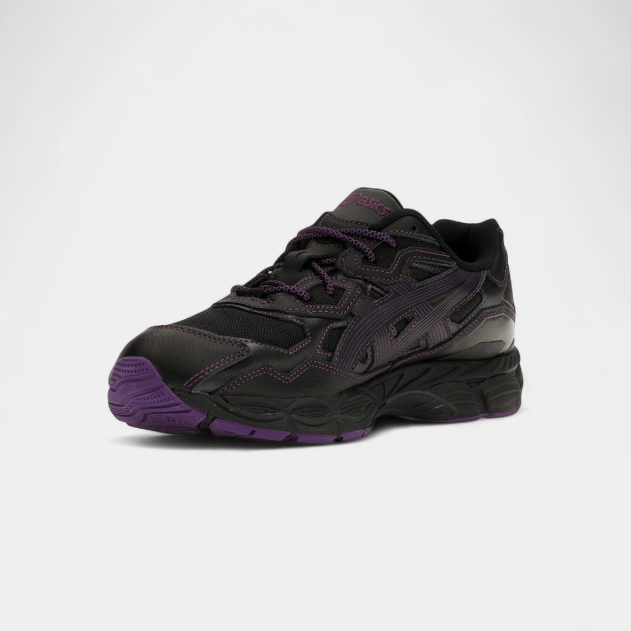 ASICS Gel-NYC Needles Black Purple 3/5