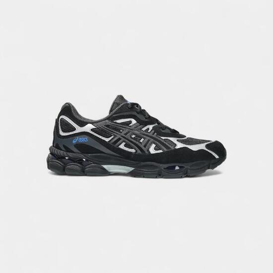 ASICS Gel-NYC Black Graphite Grey Blue